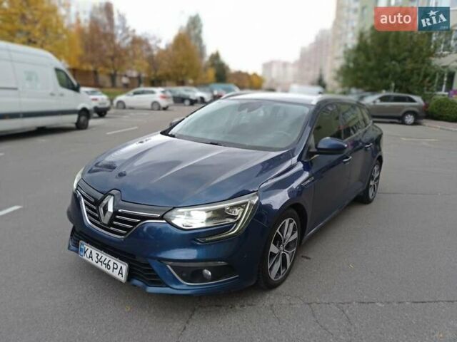 Рено Меган 2017 у Києві на Automoto.ua Синій Рено Меган, об'ємом двигуна 1.5 л та пробігом 239 тис. км за 11999 $, фото 8 на Automoto.ua