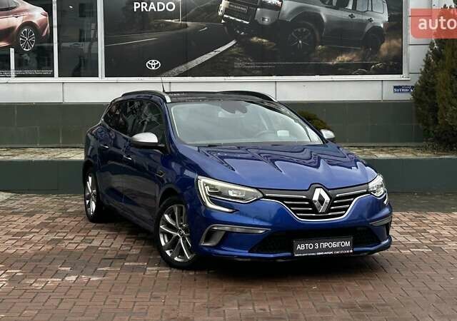 Синий Рено Меган, объемом двигателя 1.46 л и пробегом 180 тыс. км за 14508 $, фото 2 на Automoto.ua