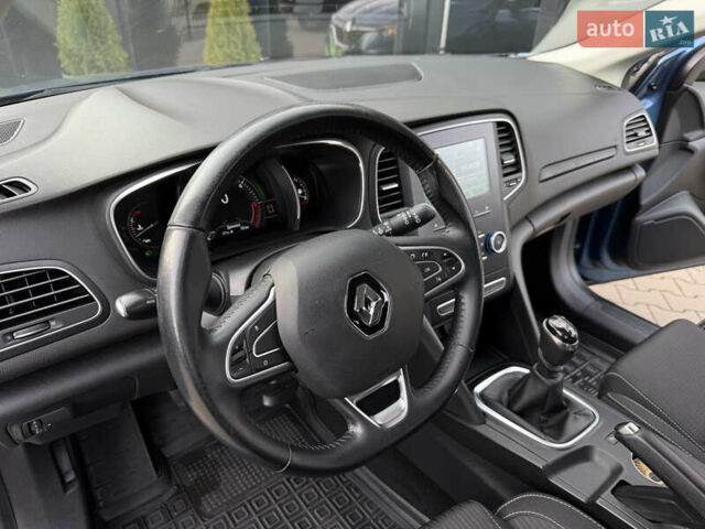 Синий Рено Меган, объемом двигателя 1.5 л и пробегом 134 тыс. км за 11500 $, фото 8 на Automoto.ua