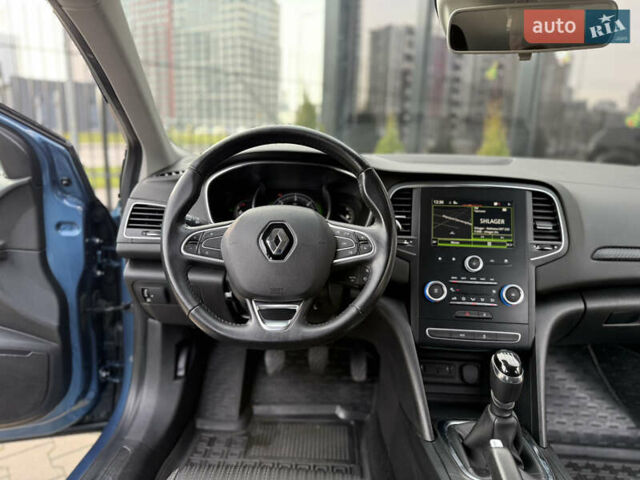Синий Рено Меган, объемом двигателя 1.5 л и пробегом 134 тыс. км за 11500 $, фото 16 на Automoto.ua