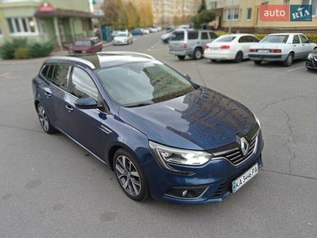 Рено Меган 2017 у Києві на Automoto.ua Синій Рено Меган, об'ємом двигуна 1.5 л та пробігом 239 тис. км за 11999 $, фото 13 на Automoto.ua