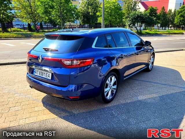 Синий Рено Меган, объемом двигателя 1.5 л и пробегом 87 тыс. км за 14400 $, фото 2 на Automoto.ua