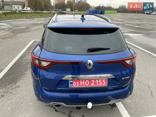 Синий Рено Меган, объемом двигателя 1.5 л и пробегом 198 тыс. км за 14999 $, фото 10 на Automoto.ua