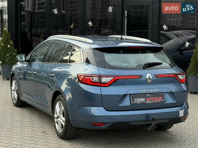 Синий Рено Меган, объемом двигателя 1.5 л и пробегом 134 тыс. км за 11500 $, фото 6 на Automoto.ua