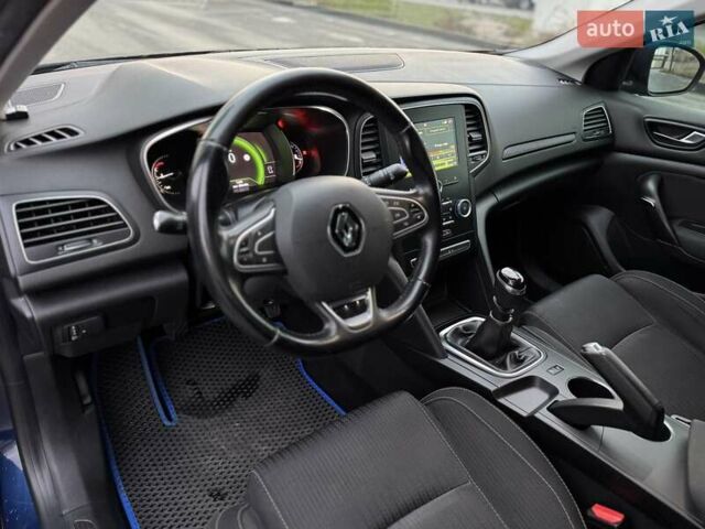 Синий Рено Меган, объемом двигателя 1.5 л и пробегом 198 тыс. км за 10900 $, фото 10 на Automoto.ua