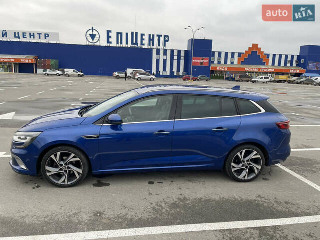 Синий Рено Меган, объемом двигателя 1.5 л и пробегом 198 тыс. км за 14999 $, фото 3 на Automoto.ua