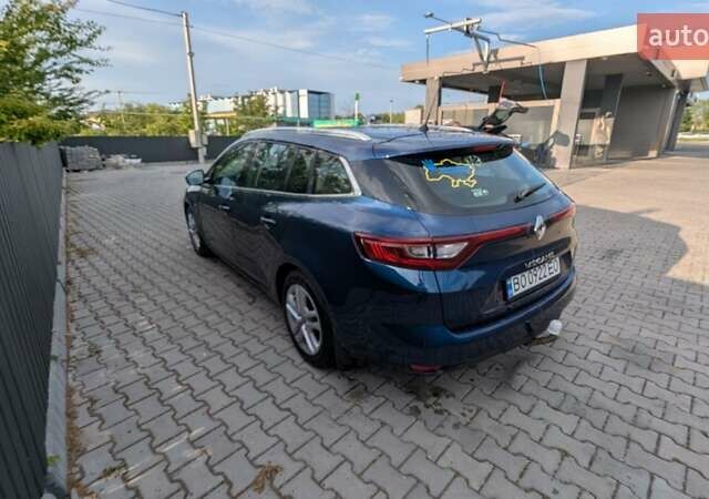 Синий Рено Меган, объемом двигателя 1.5 л и пробегом 230 тыс. км за 10400 $, фото 6 на Automoto.ua