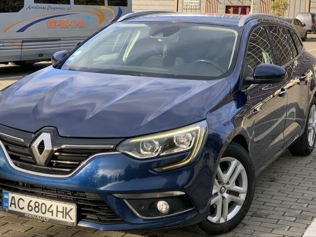 Рено Меган 2017 в Луцке на Automoto.ua Синий Рено Меган, объемом двигателя 1.5 л и пробегом 217 тыс. км за 13200 $, фото 1 на Automoto.ua