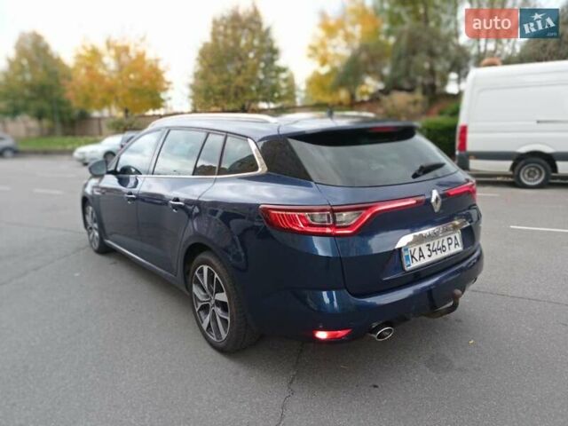 Рено Меган 2017 у Києві на Automoto.ua Синій Рено Меган, об'ємом двигуна 1.5 л та пробігом 239 тис. км за 11999 $, фото 5 на Automoto.ua