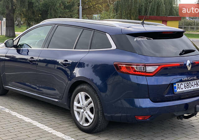 Рено Меган 2017 в Луцке на Automoto.ua Синий Рено Меган, объемом двигателя 1.46 л и пробегом 217 тыс. км за 13200 $, фото 3 на Automoto.ua