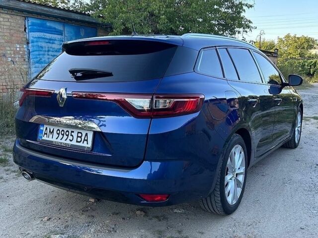 Синий Рено Меган, объемом двигателя 1.46 л и пробегом 215 тыс. км за 12700 $, фото 5 на Automoto.ua