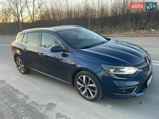 Синий Рено Меган, объемом двигателя 1.46 л и пробегом 130 тыс. км за 13999 $, фото 2 на Automoto.ua