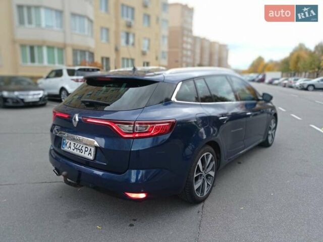 Рено Меган 2017 у Києві на Automoto.ua Синій Рено Меган, об'ємом двигуна 1.5 л та пробігом 239 тис. км за 11999 $, фото 3 на Automoto.ua