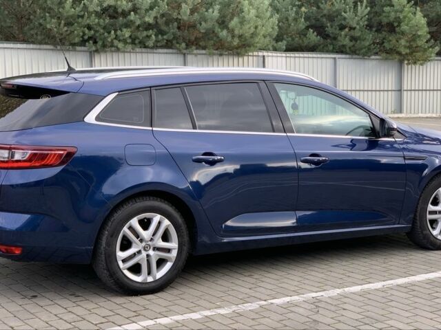 Рено Меган 2017 в Луцке на Automoto.ua Синий Рено Меган, объемом двигателя 1.5 л и пробегом 217 тыс. км за 13200 $, фото 8 на Automoto.ua
