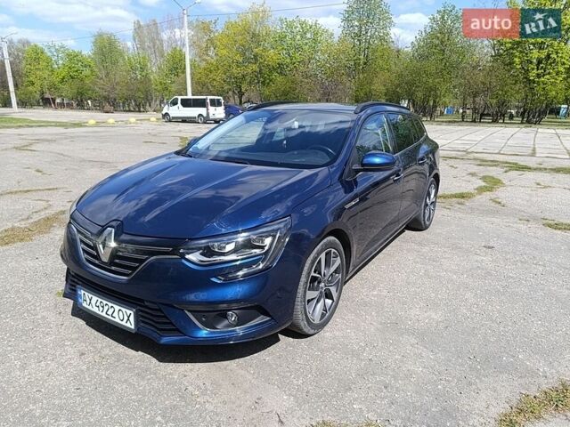 Синий Рено Меган, объемом двигателя 1.46 л и пробегом 145 тыс. км за 15200 $, фото 2 на Automoto.ua