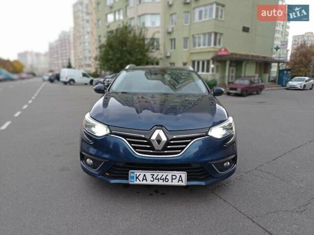 Рено Меган 2017 у Києві на Automoto.ua Синій Рено Меган, об'ємом двигуна 1.5 л та пробігом 239 тис. км за 11999 $, фото 10 на Automoto.ua