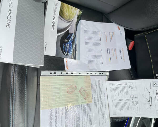 Синий Рено Меган, объемом двигателя 1.5 л и пробегом 198 тыс. км за 14999 $, фото 84 на Automoto.ua