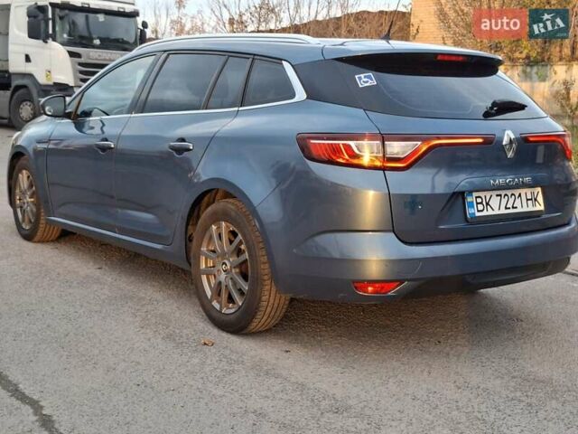 Синий Рено Меган, объемом двигателя 1.46 л и пробегом 232 тыс. км за 11490 $, фото 3 на Automoto.ua