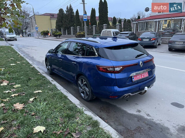 Синий Рено Меган, объемом двигателя 1.5 л и пробегом 198 тыс. км за 14999 $, фото 96 на Automoto.ua
