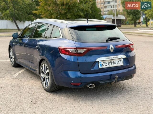 Синий Рено Меган, объемом двигателя 1.5 л и пробегом 255 тыс. км за 13300 $, фото 6 на Automoto.ua