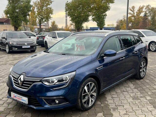 Синий Рено Меган, объемом двигателя 1.5 л и пробегом 207 тыс. км за 14500 $, фото 2 на Automoto.ua