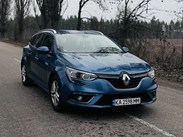 Синий Рено Меган, объемом двигателя 1.5 л и пробегом 280 тыс. км за 12700 $, фото 1 на Automoto.ua