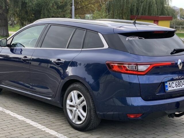 Рено Меган 2017 в Луцке на Automoto.ua Синий Рено Меган, объемом двигателя 1.5 л и пробегом 217 тыс. км за 13200 $, фото 7 на Automoto.ua