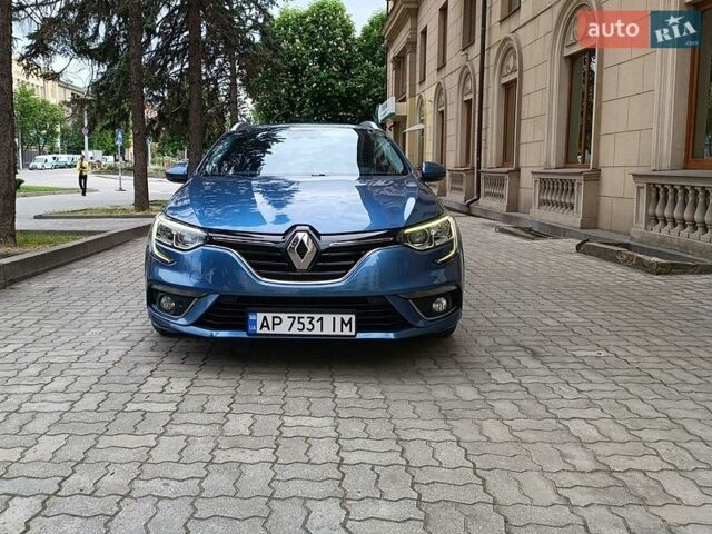 Синий Рено Меган, объемом двигателя 1.46 л и пробегом 188 тыс. км за 13500 $, фото 2 на Automoto.ua