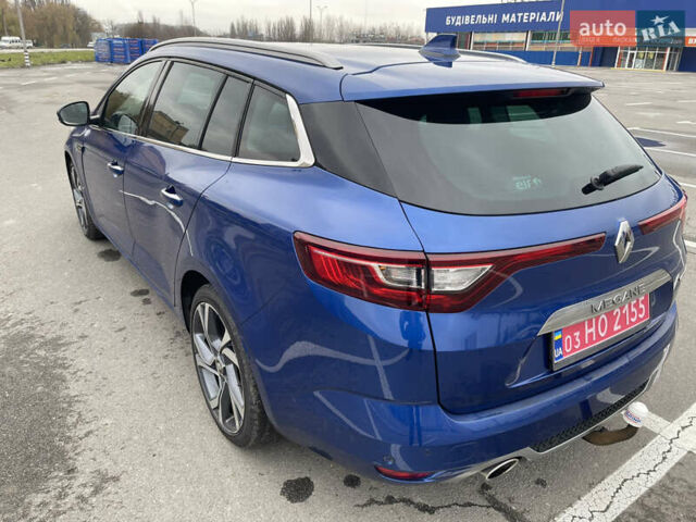 Синий Рено Меган, объемом двигателя 1.5 л и пробегом 198 тыс. км за 14999 $, фото 9 на Automoto.ua