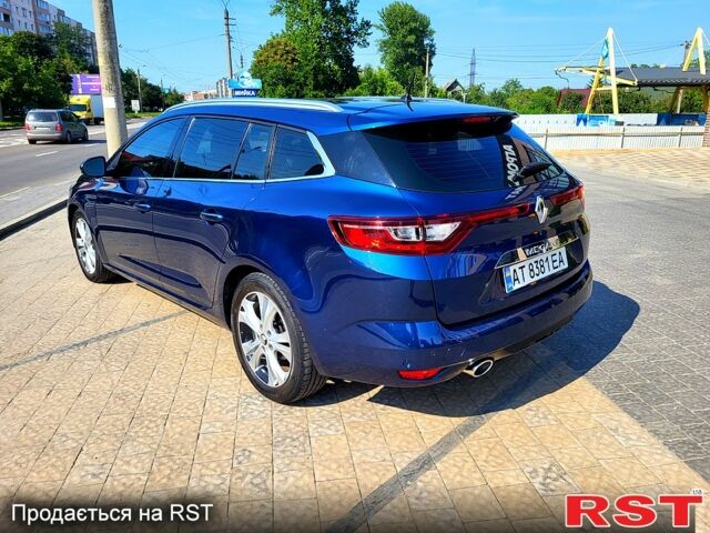 Синий Рено Меган, объемом двигателя 1.5 л и пробегом 87 тыс. км за 14400 $, фото 3 на Automoto.ua