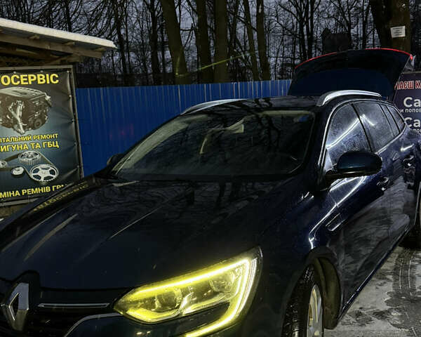 Синий Рено Меган, объемом двигателя 1.46 л и пробегом 268 тыс. км за 11800 $, фото 2 на Automoto.ua