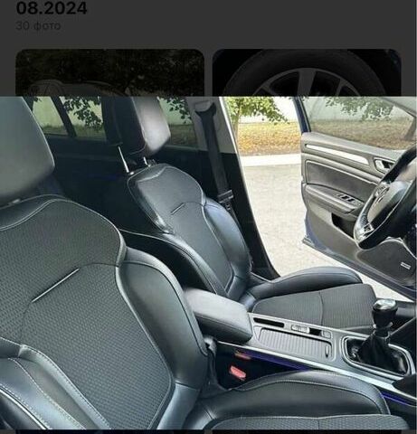 Синий Рено Меган, объемом двигателя 1.5 л и пробегом 252 тыс. км за 13100 $, фото 7 на Automoto.ua