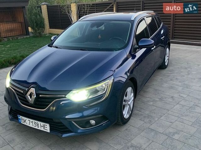 Синий Рено Меган, объемом двигателя 1.46 л и пробегом 343 тыс. км за 11200 $, фото 19 на Automoto.ua