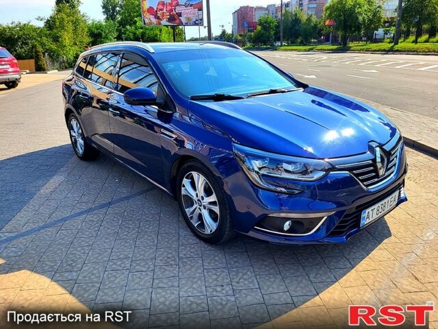 Синий Рено Меган, объемом двигателя 1.5 л и пробегом 87 тыс. км за 14400 $, фото 1 на Automoto.ua