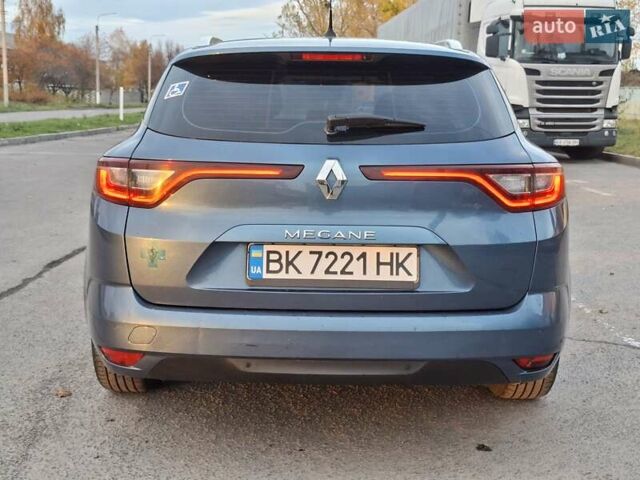 Синий Рено Меган, объемом двигателя 1.46 л и пробегом 232 тыс. км за 11490 $, фото 7 на Automoto.ua