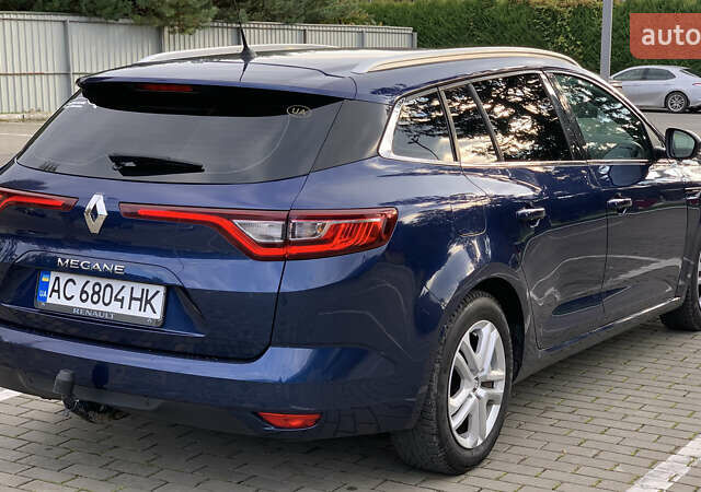 Рено Меган 2017 в Луцке на Automoto.ua Синий Рено Меган, объемом двигателя 1.46 л и пробегом 217 тыс. км за 13200 $, фото 4 на Automoto.ua