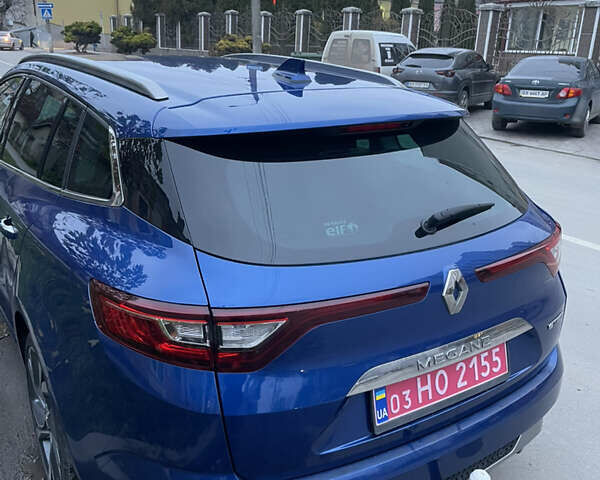 Синий Рено Меган, объемом двигателя 1.5 л и пробегом 198 тыс. км за 14999 $, фото 90 на Automoto.ua