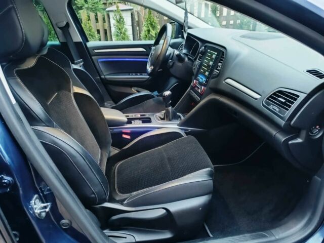 Синий Рено Меган, объемом двигателя 1.5 л и пробегом 39 тыс. км за 12000 $, фото 7 на Automoto.ua