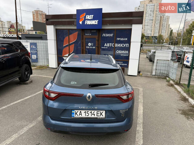 Синий Рено Меган, объемом двигателя 1.46 л и пробегом 349 тыс. км за 11300 $, фото 13 на Automoto.ua