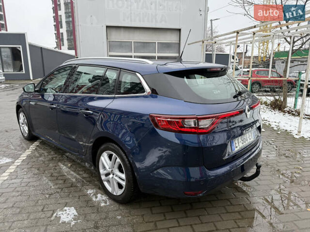 Синий Рено Меган, объемом двигателя 1.5 л и пробегом 226 тыс. км за 13200 $, фото 4 на Automoto.ua