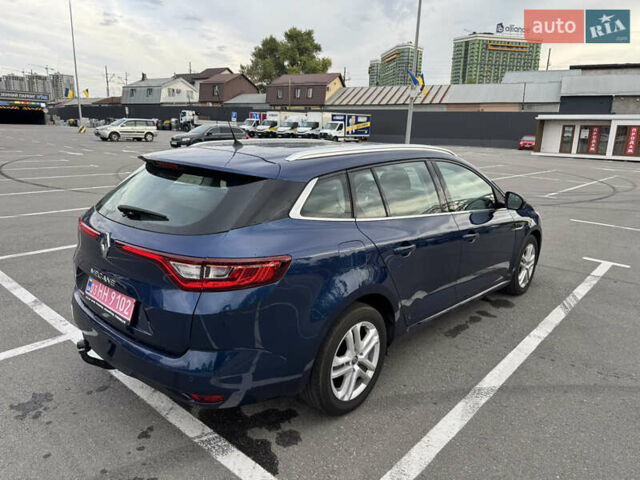 Синий Рено Меган, объемом двигателя 1.5 л и пробегом 195 тыс. км за 12800 $, фото 7 на Automoto.ua