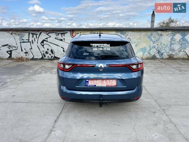 Синій Рено Меган, об'ємом двигуна 1.5 л та пробігом 160 тис. км за 13999 $, фото 12 на Automoto.ua