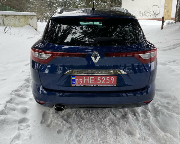 Синий Рено Меган, объемом двигателя 1.2 л и пробегом 120 тыс. км за 10600 $, фото 14 на Automoto.ua