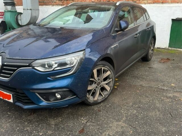 Синий Рено Меган, объемом двигателя 1.5 л и пробегом 180 тыс. км за 10499 $, фото 2 на Automoto.ua