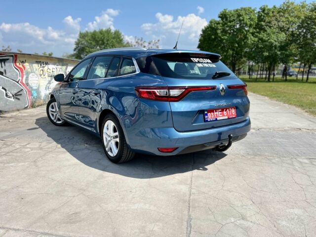 Синий Рено Меган, объемом двигателя 1.5 л и пробегом 159 тыс. км за 14200 $, фото 4 на Automoto.ua