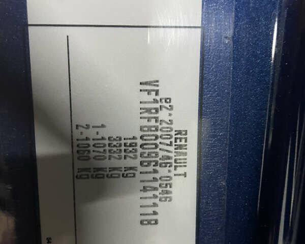 Синій Рено Меган, об'ємом двигуна 1.46 л та пробігом 249 тис. км за 12990 $, фото 46 на Automoto.ua