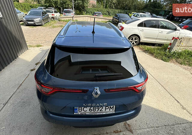 Синий Рено Меган, объемом двигателя 1.46 л и пробегом 178 тыс. км за 11900 $, фото 3 на Automoto.ua