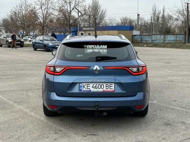 Синий Рено Меган, объемом двигателя 1.5 л и пробегом 165 тыс. км за 14200 $, фото 10 на Automoto.ua