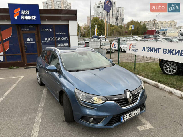 Синий Рено Меган, объемом двигателя 1.46 л и пробегом 349 тыс. км за 11300 $, фото 2 на Automoto.ua