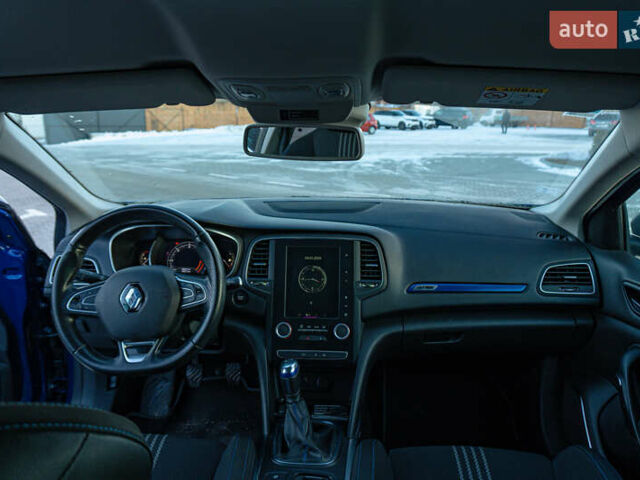 Синий Рено Меган, объемом двигателя 1.6 л и пробегом 254 тыс. км за 13299 $, фото 6 на Automoto.ua